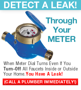 How To Detect A Water Leak Through Your Meter